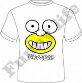 camiseta feliz Homero tamanho P,M,G e GG