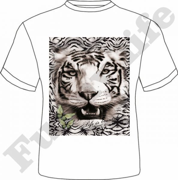 Camiseta Tigre tamanho P,M,G e GG