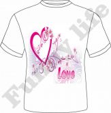 Camiseta Love (2) tamanho P,M,G e GG