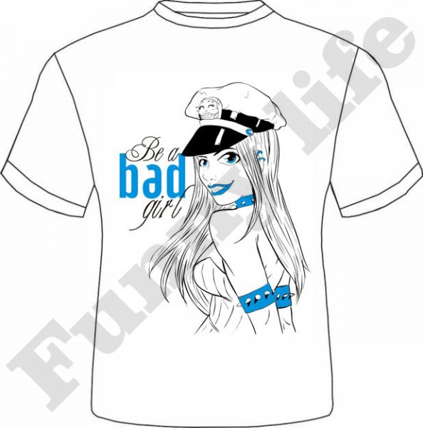 Camiseta Bad Girls tamanho P,M,G e GG