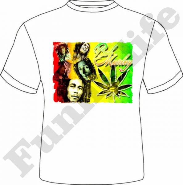 Camiseta Bob Marley tamanho P,M,G e GG